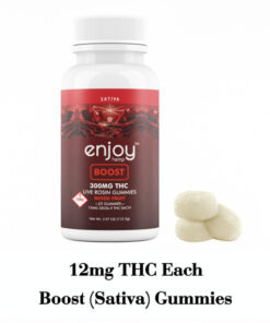 300mg Boost THC Gummies | Sativa