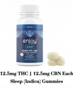 625 mg Sleep THC+CBN Gummies | Indica