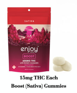 600mg Boost THC Gummies | Sativa